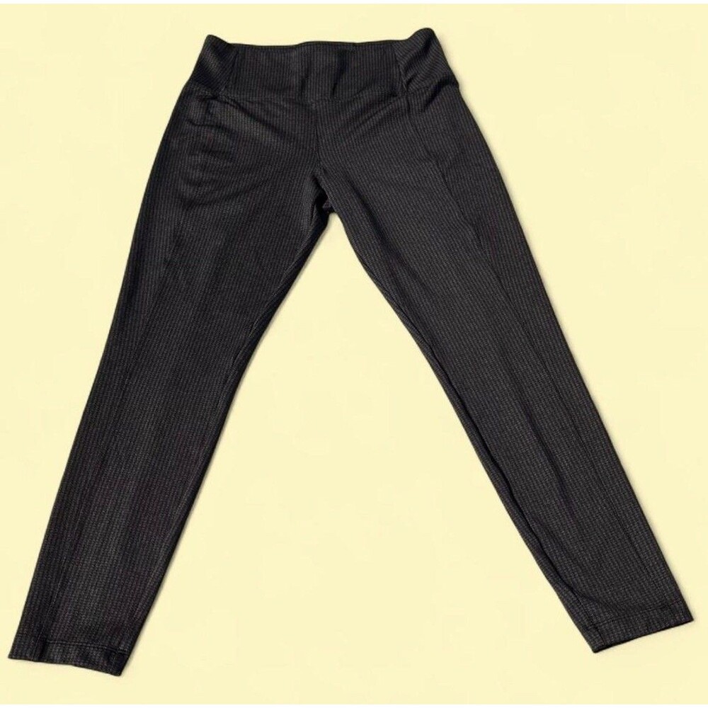 Athleta Delancey Houndstooth Tight Leggings Black/Brown Size M